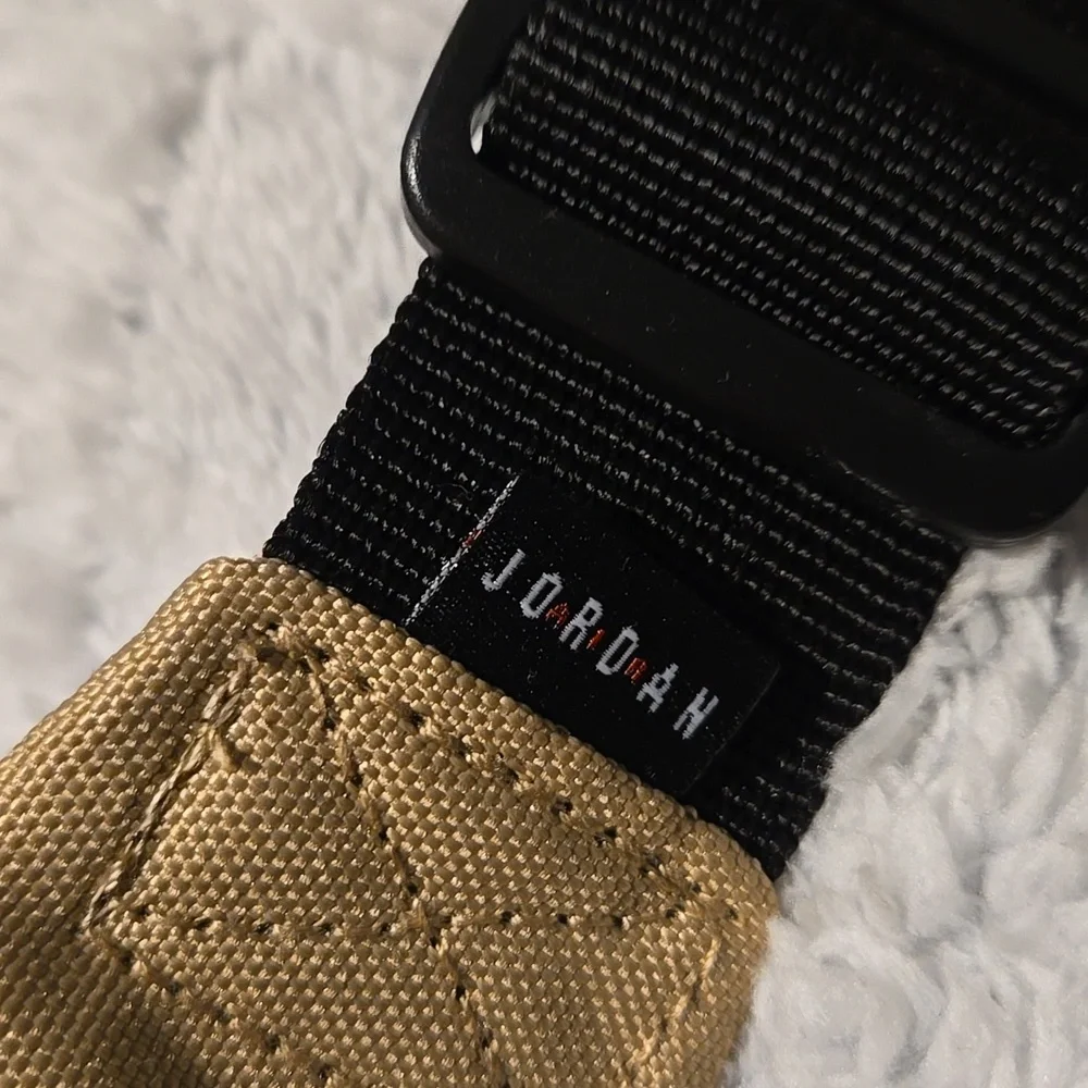 New Mens Jordan Tan Waist Bag Fanny Pack Size Large